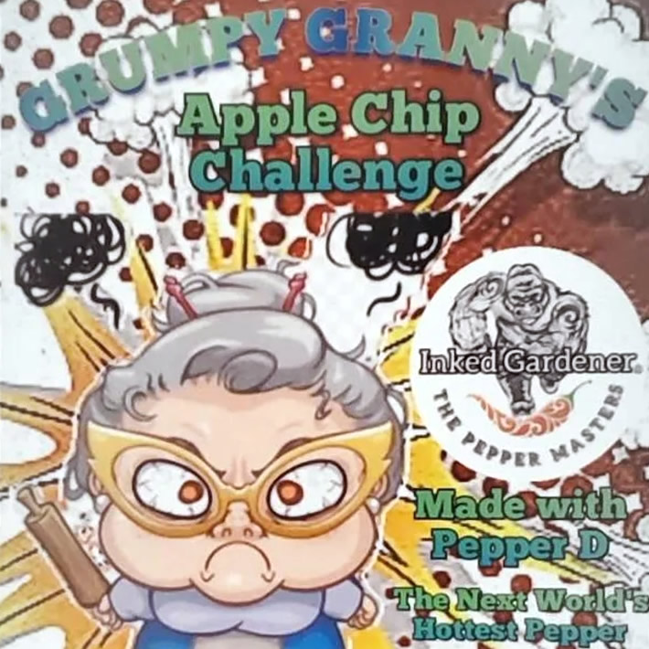 Grumpy Granny Apple Chip Challenge - League Of Fire