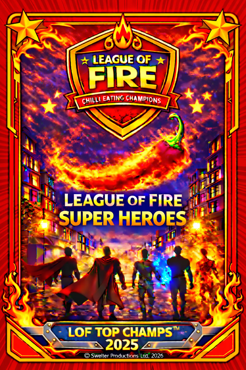 League Of Fire Superheroes – LOF Top Champs™ 2025 Card Game